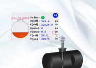 ปั๊มน้ำมันที่ใช้งานง่ายถังใต้ดินการตรวจสอบน้ำมันเชื้อเพลิงมาตรวัดระดับของเหลว